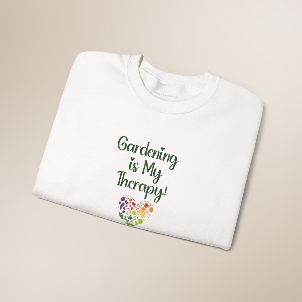 Crewneck Sweatshirt - Gardening is My Therapy