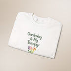 Crewneck Sweatshirt - Gardening is My Therapy
