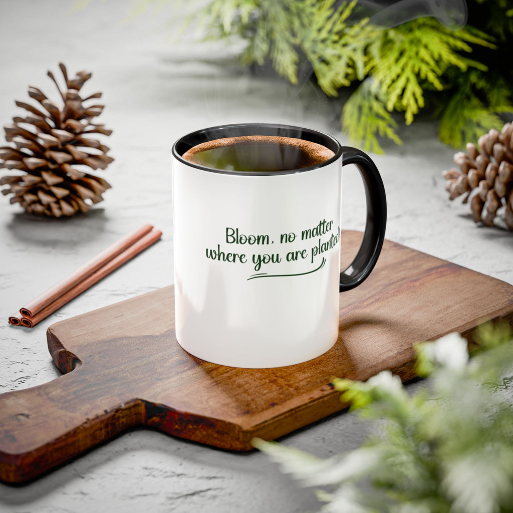 100% Ceramic Mug - Bloom, NMWYP  11oz