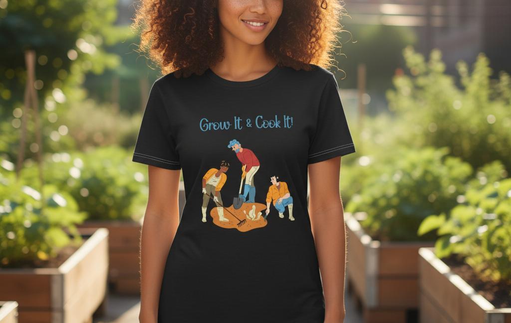 Grow It & Cook It T-Shirt Dress