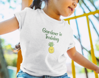 Toddler Short Sleeve T-Shirt, Gardener in Training Pineapple