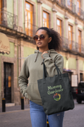 100% Certified Organic Canvas Tote Bag Mommy Gardener