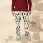 Leafy Dreams Men's Cozy pajamas