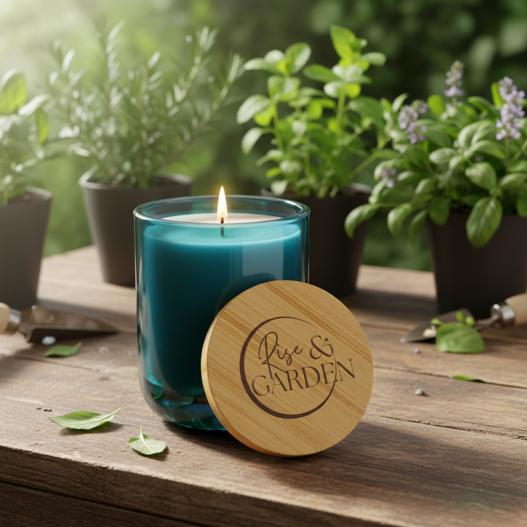 Rise & Garden Scented Soy Candle 14oz