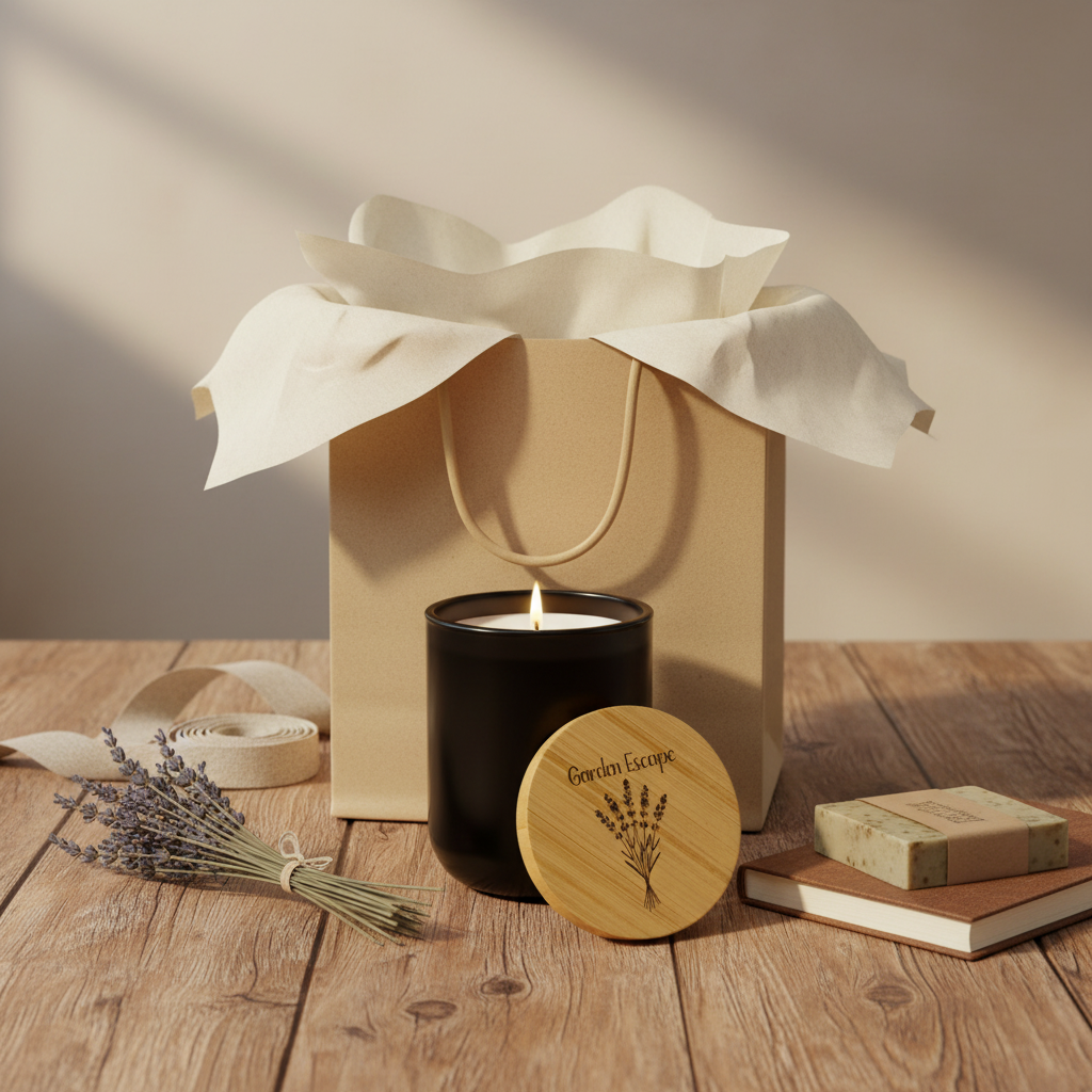 Garden Escape Scented Soy Candle 14oz