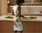 Woman preparing vegetables in a modern kitchen