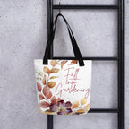 Fall into Gardening Tote bag