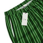 Green track pants