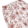 Red snowflake pajama pants. 