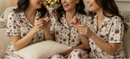 Christmas Presents women’s short sleeve pajama top