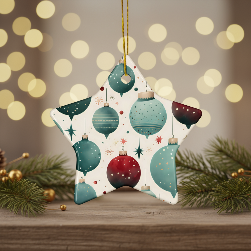 Holiday Ceramic ornament