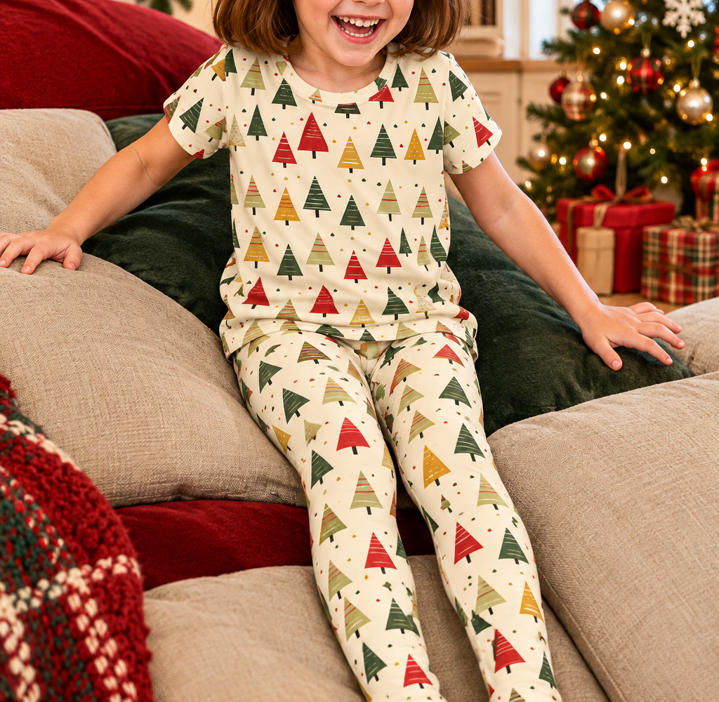 Girl sliding down couch cushions