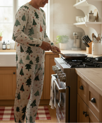 Blue Christmas Men’s Pajama Set