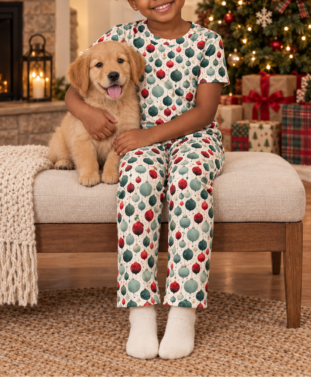 Puppy scene with feet visible
