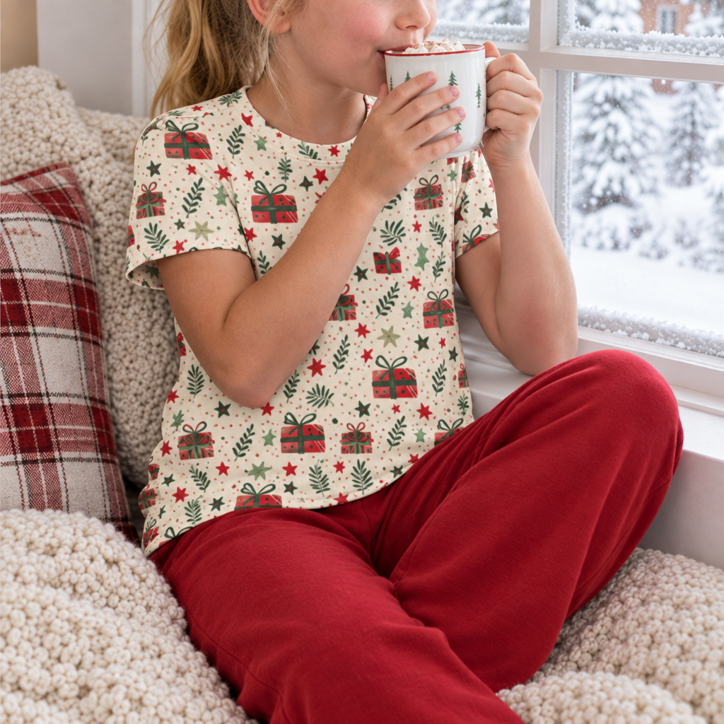 Spot 1 cocoa scene with the larger present print