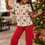 Spot 2 dancing scene with the larger present print