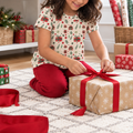 Spot 6 gift wrapping scene with the larger present print