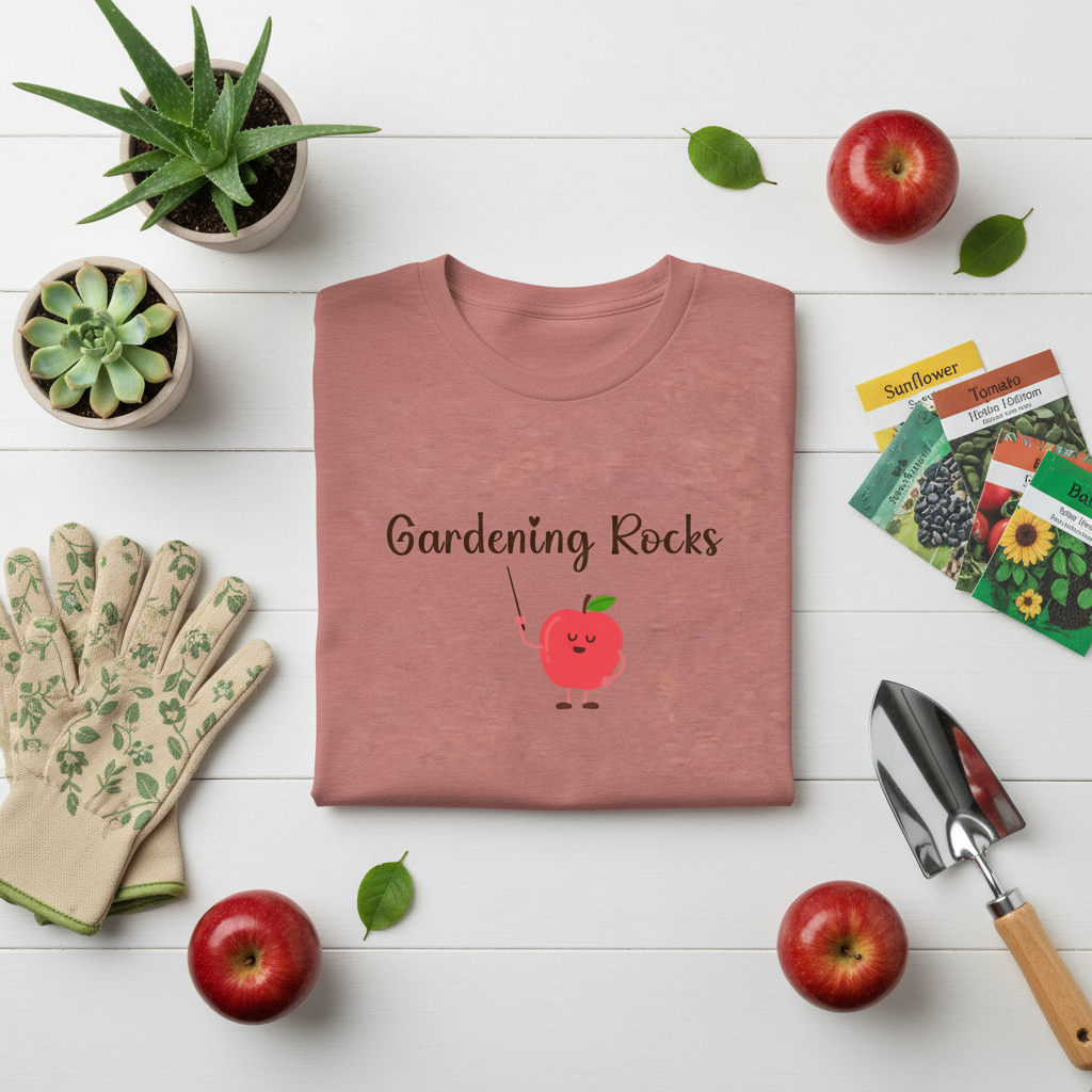 Gardening Rocks Long Sleeve Tee