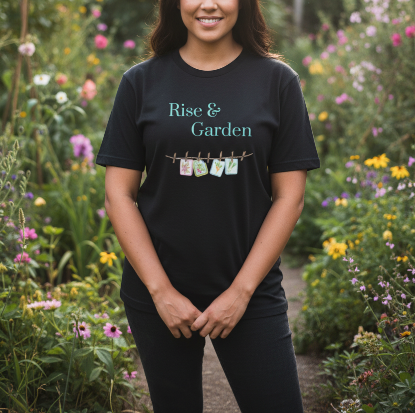 Rise & Garden Organic Cotton T-Shirt