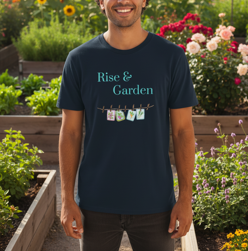 Rise & Garden Organic Cotton T-Shirt