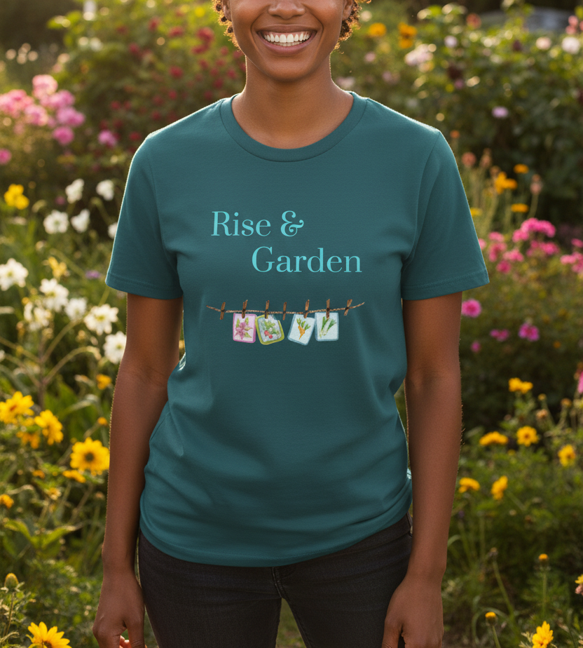 Rise & Garden Organic Cotton T-Shirt