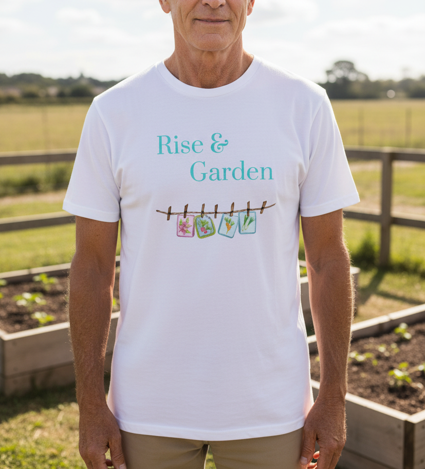 Rise & Garden Organic Cotton T-Shirt
