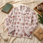 White-piping top revised with softly folded sleeves